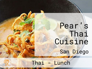 Pear’s Thai Cuisine