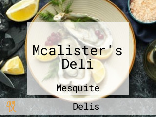 Mcalister's Deli