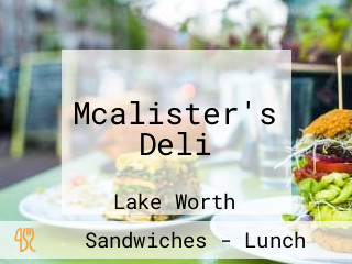 Mcalister's Deli