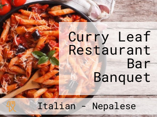 Curry Leaf Restaurant Bar Banquet