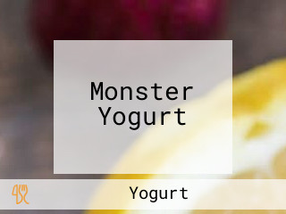 Monster Yogurt