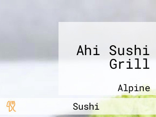 Ahi Sushi Grill