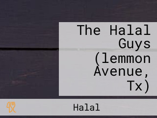 The Halal Guys (lemmon Avenue, Tx)