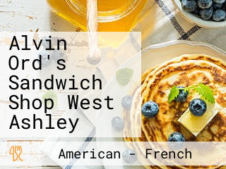 Alvin Ord's Sandwich Shop West Ashley