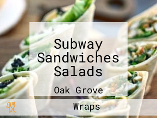 Subway Sandwiches Salads