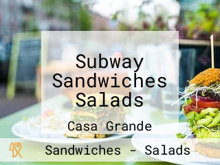 Subway Sandwiches Salads