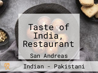 Taste of India, Restaurant