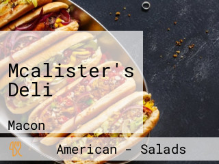 Mcalister's Deli