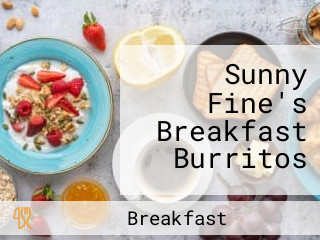 Sunny Fine's Breakfast Burritos