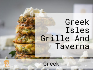 Greek Isles Grille And Taverna