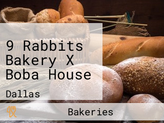 9 Rabbits Bakery X Boba House