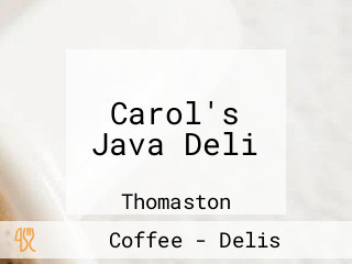 Carol's Java Deli