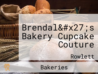 Brendal&#x27;s Bakery Cupcake Couture