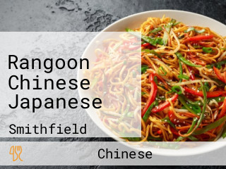 Rangoon Chinese Japanese