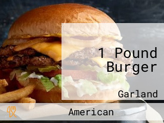 1 Pound Burger