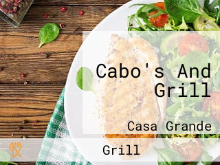 Cabo's And Grill