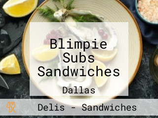 Blimpie Subs Sandwiches