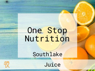 One Stop Nutrition