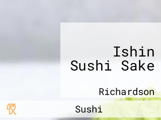 Ishin Sushi Sake