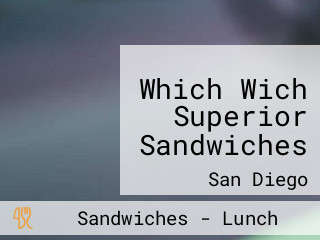 Which Wich Superior Sandwiches