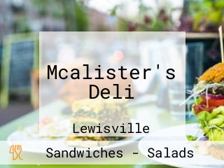 Mcalister's Deli