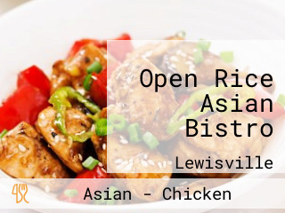 Open Rice Asian Bistro