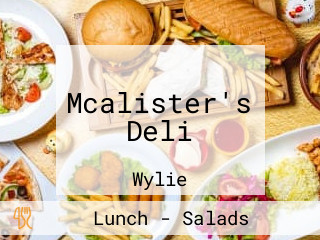 Mcalister's Deli