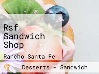 Rsf Sandwich Shop