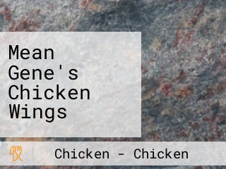 Mean Gene's Chicken Wings