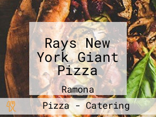 Rays New York Giant Pizza