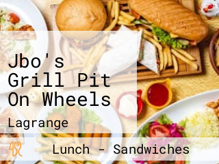 Jbo's Grill Pit On Wheels