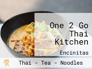 One 2 Go Thai Kitchen