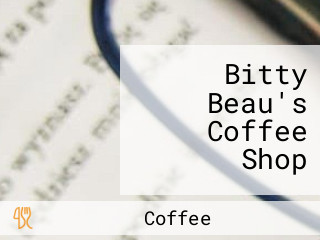 Bitty Beau's Coffee Shop