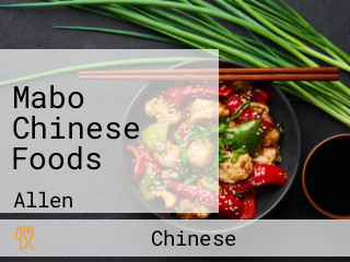 Mabo Chinese Foods