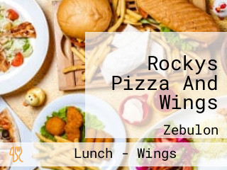 Rockys Pizza And Wings