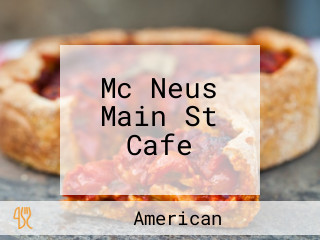 Mc Neus Main St Cafe