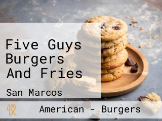 Five Guys Burgers And Fries