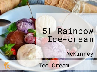 51 Rainbow Ice-cream