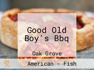 Good Old Boy's Bbq