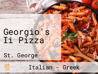 Georgio's Ii Pizza