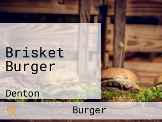 Brisket Burger