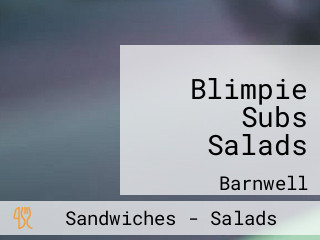 Blimpie Subs Salads