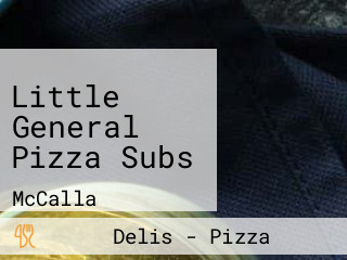 Little General Pizza Subs