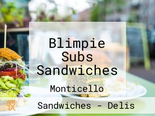 Blimpie Subs Sandwiches