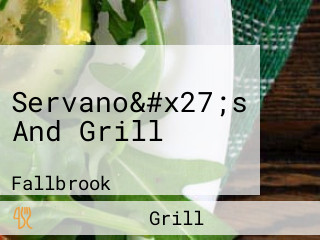 Servano&#x27;s And Grill