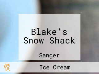 Blake's Snow Shack