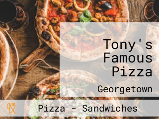 Tony's Famous Pizza