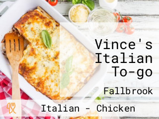 Vince's Italian To-go