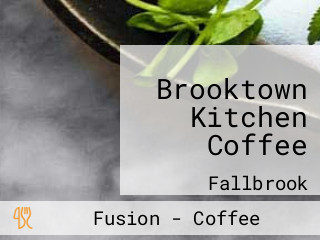 Brooktown Kitchen Coffee