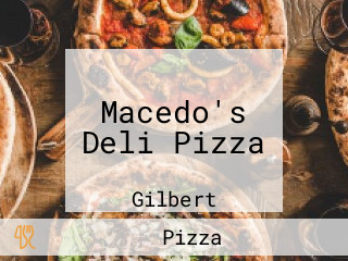 Macedo's Deli Pizza